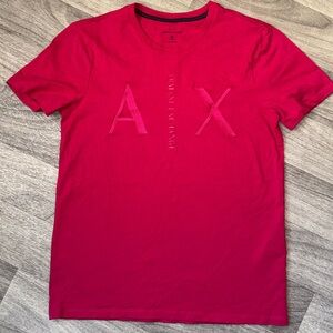 Armani Exchange Bold‎ pink Tee size S